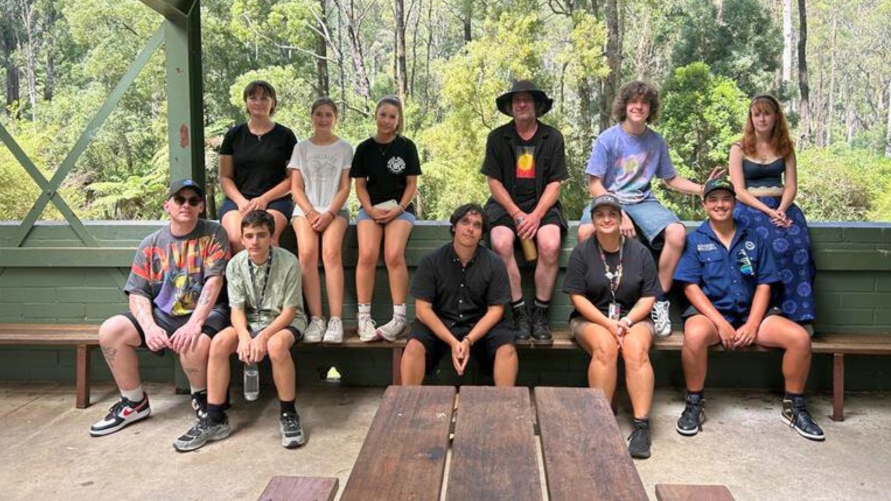 MTC-FAC attendees after Bullen-Bullen Walking Cultural Tour with Wurundjeri Woi-Wurrung Cultural Heritage Aboriginal Corporation. MTC-FAC attendees after Bullen-Bullen Walking Cultural Tour with Wurundjeri Woi-Wurrung Cultural Heritage Aboriginal Corporation.