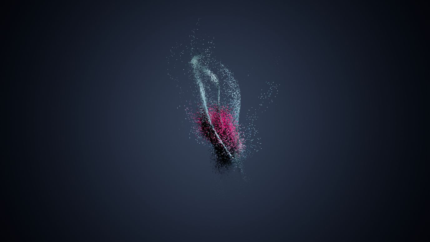 A motion artwork created from real-time data visualisation of human movements around the city of Casey