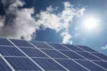Image of solar panels soaking up the sun
