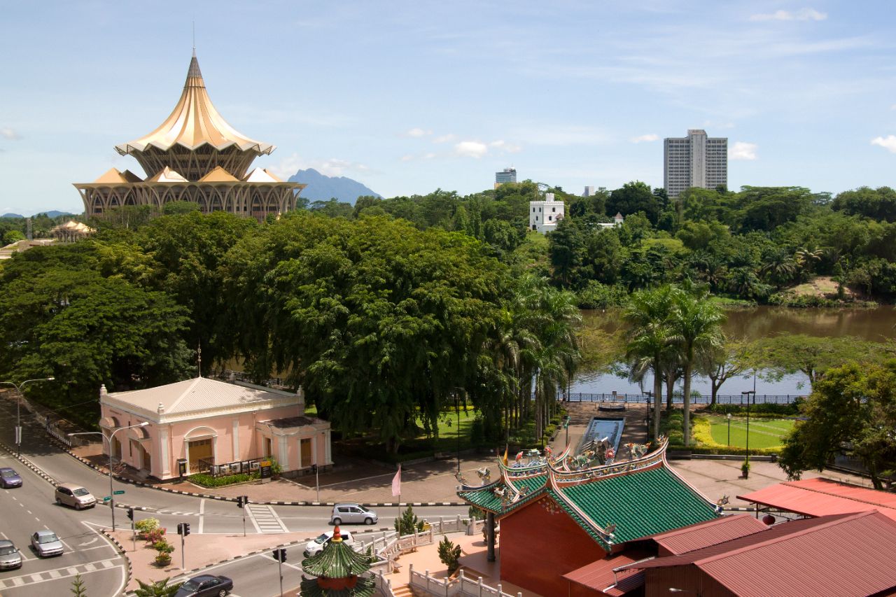 STOCK_cityscape_Kuching Cityscape of Kuching