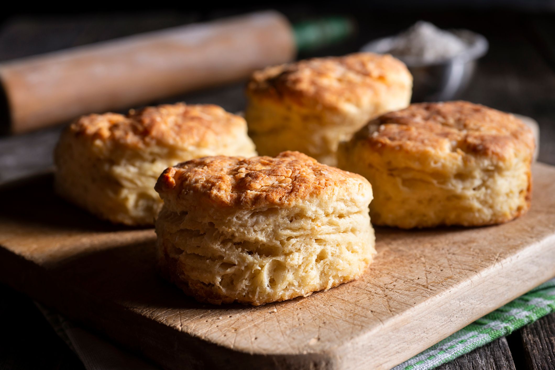 Homemade buttermilk scones. Biscuits