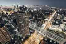 Aerial View of City Network, Beijing, China