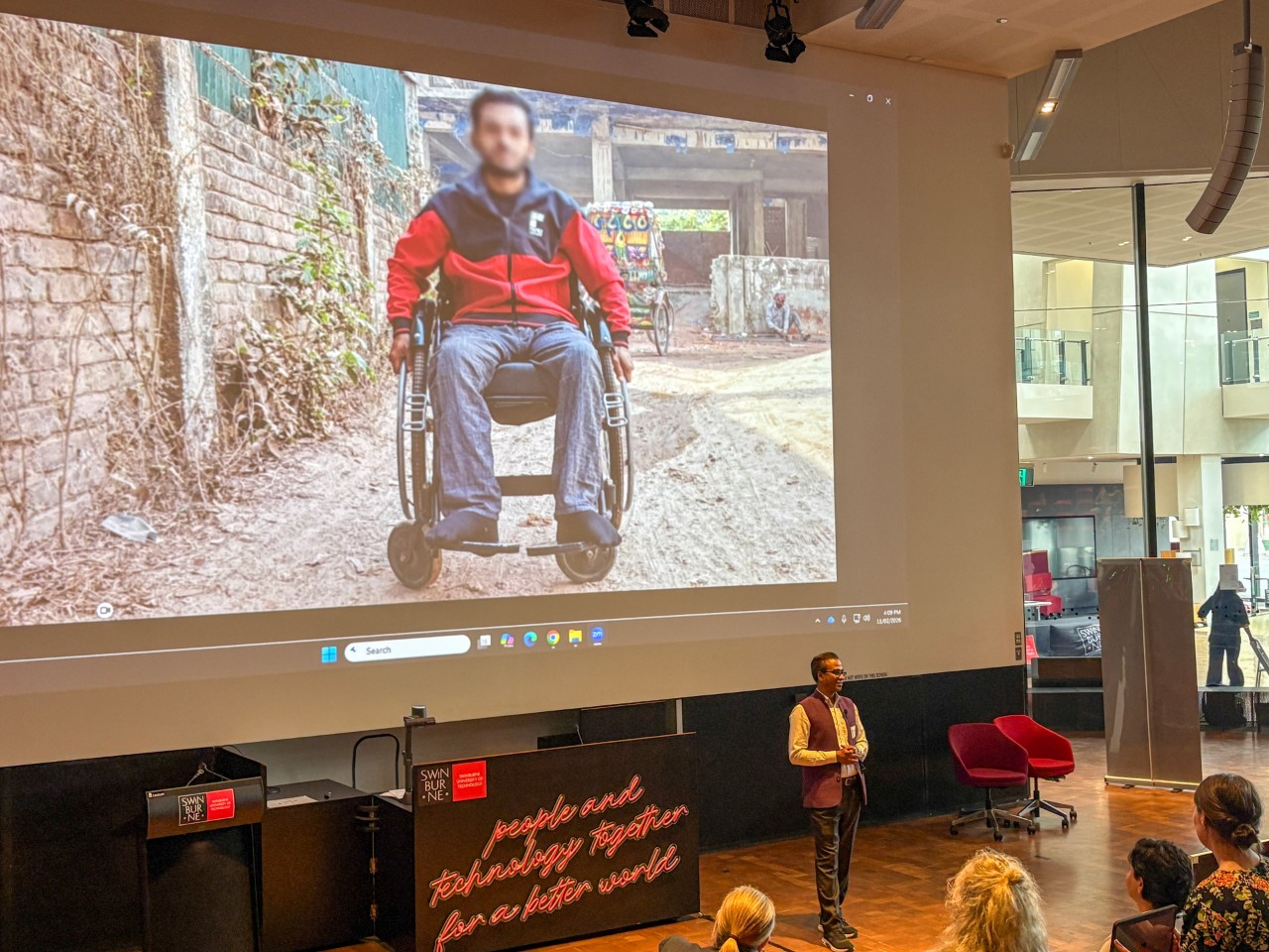 MD Julker Nayan’s thesis examined innovative approaches to manual wheelchair design in Bangladesh