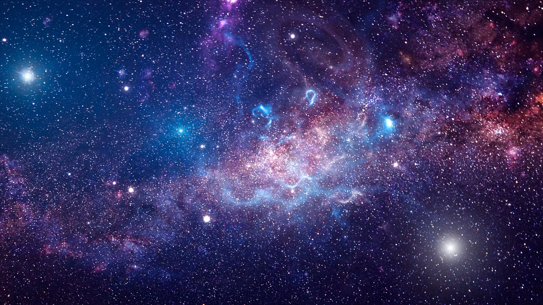 Background of galaxy and stars Background of galaxy and stars