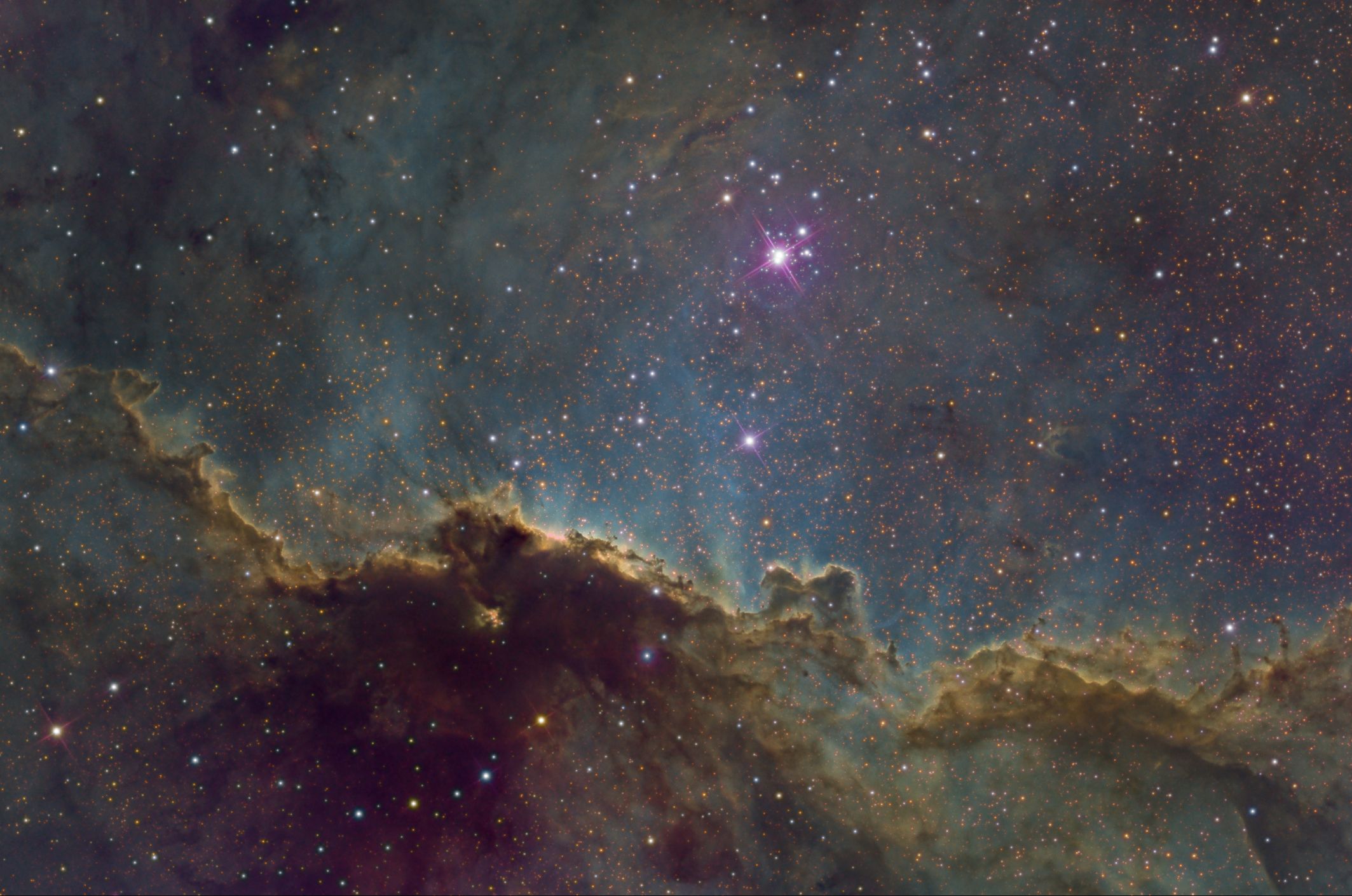 Nebula in Southern Hemisphere Nebula in Southern Hemisphere