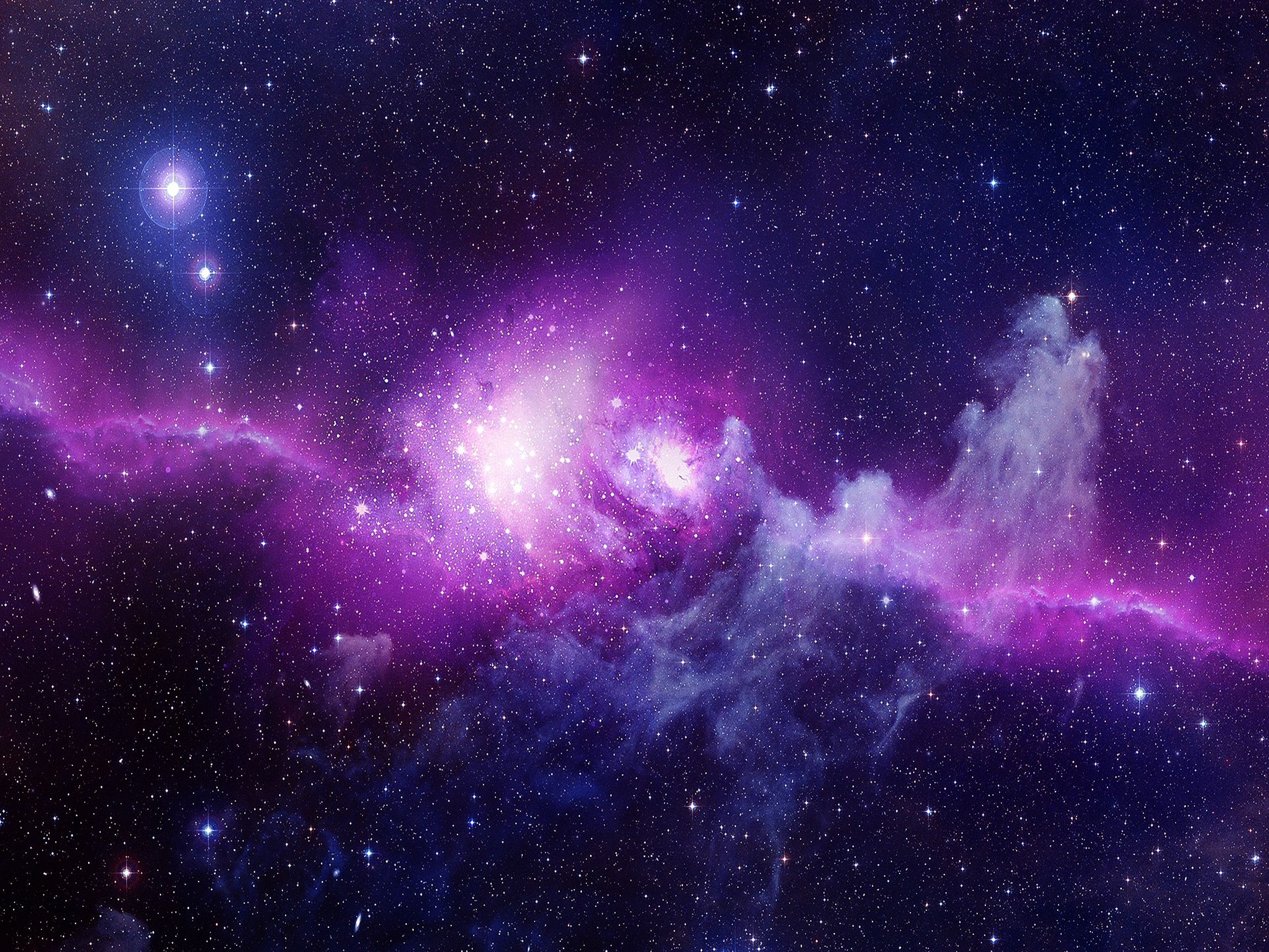 Universe filled with stars, nebula and galaxy Universe filled with stars, nebula and galaxy