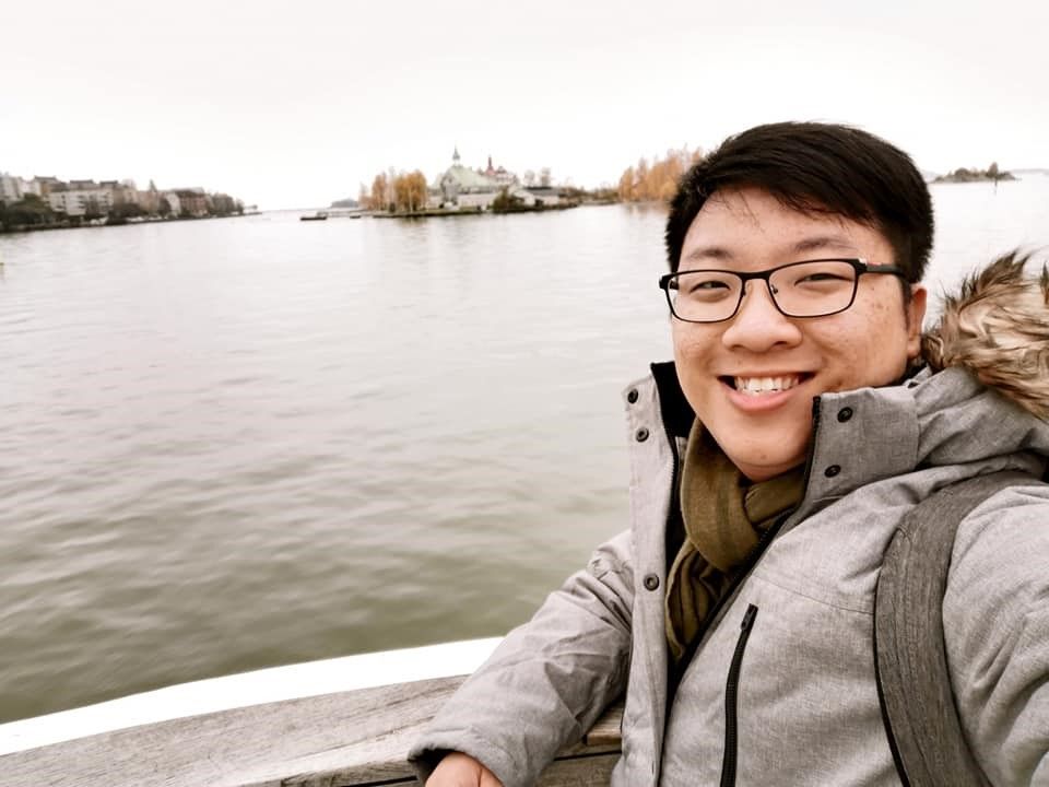 Sarawak Alum Lim Jim Hong Selfie of alum Lim Jim Hong in Sarawak