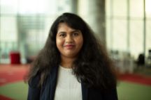 International student Chinmayi (Master of Science - Network Systems)