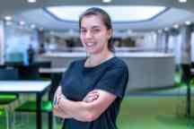 Swinburne student, Joanna on professional placement at Department of Environment, Land, Water and Planning.